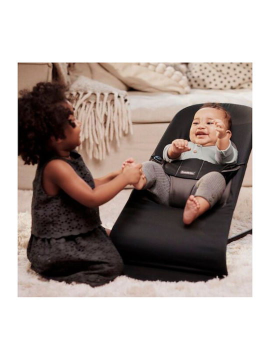 BabyBjorn Manual Baby Relax Balance Soft Black/Dark Grey for Child up to 13kg