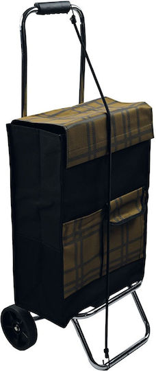 Shopping Trolley Black-olive 100x100x100cm