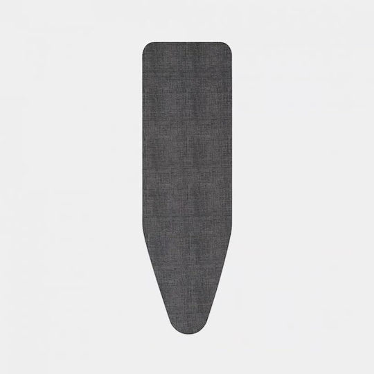 Brabantia Σιδερόπανο Μαύρο 124x38cm