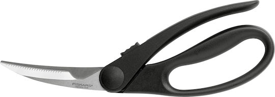 Fiskars Essential Poultry Shears 23cm Foarfecă Păsări de curte din oțel inoxidabil 23cm Negru