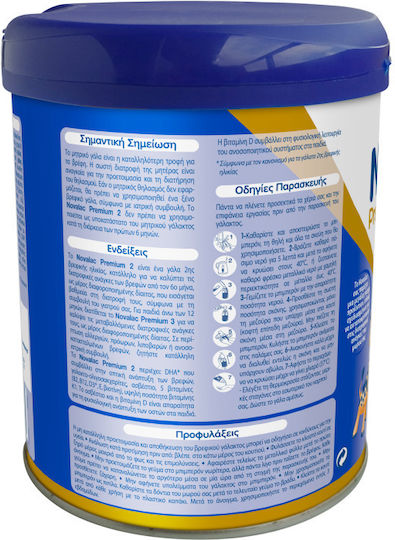 Novalac Milk Powder Premium 2 for 6m++ Months 800gr