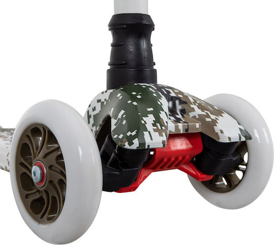 Baby Adventure Παιδικό Πατίνι Camouflage Τρίτροχο Πολύχρωμο
