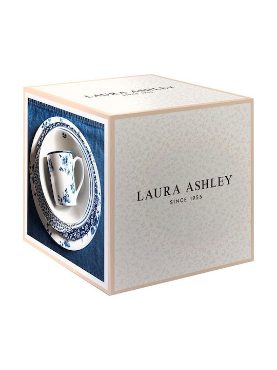 Laura Ashley Albastru Porțelan Set de Vase 16buc
