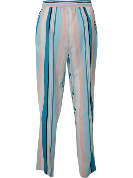 DKNY Damen Stoff Hose Colorful
