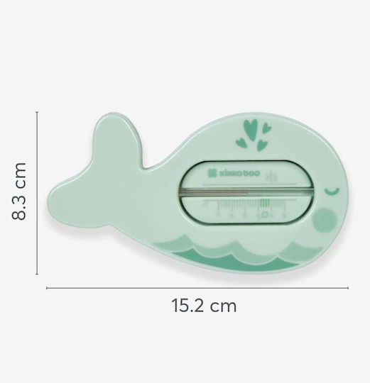 Kikka Boo Whale Pink Bath Thermometer
