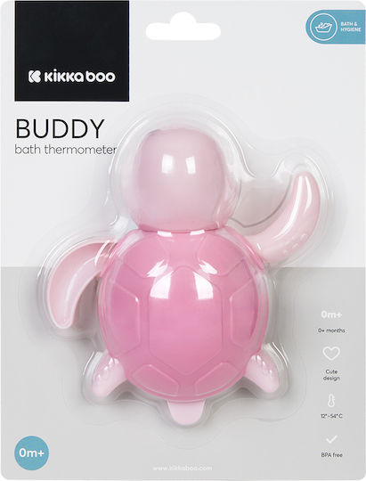Kikka Boo Analog Bath Thermometer 12°C - 54°C Pink