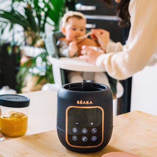 Beaba Multi Milk Electric Baby Sterilizer for Baby Bottles Night Blue