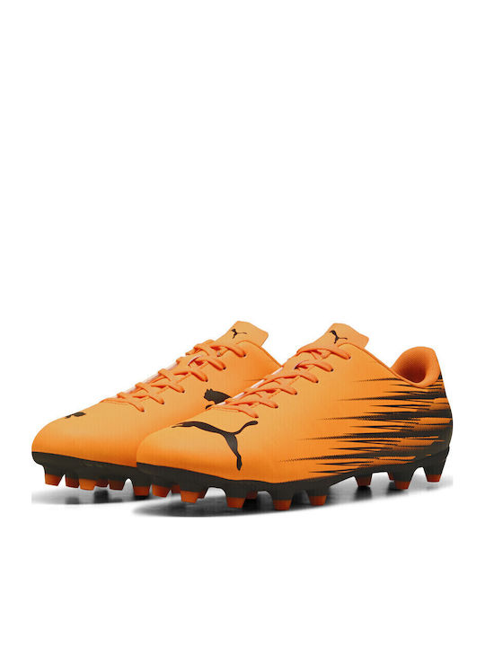 PUMA Attacanto Ii Football Shoes with Cleats FG/AG Orange PUMA Attacanto Ii Football Shoes with Cleats FG/AG Orange