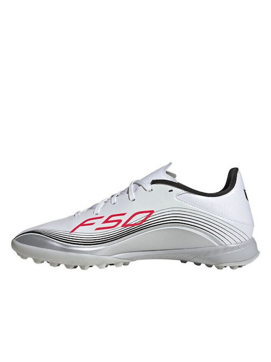 adidas League Ποδοσφαιρικά Παπούτσια με Σχάρα TF Λευκά