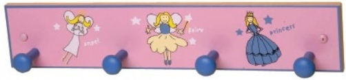 Import Hellas Kinder Wandhaken Hölzernes 40,5x8,5cm Import Hellas Kinder Wandhaken Hölzernes 40,5x8,5cm
