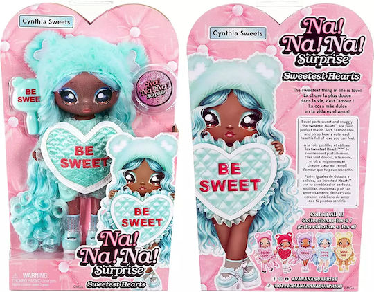 Mga Na! Ja! Surprise Sweetest Hearts Puppe Cynthia Sweets 18 cm