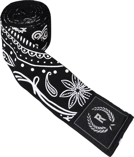Martial Arts Hand Wraps Rage Paisley Black