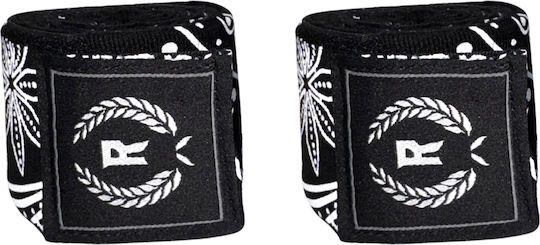Martial Arts Hand Wraps Rage Paisley Black