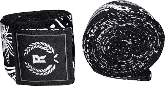 Martial Arts Hand Wraps Rage Paisley Black