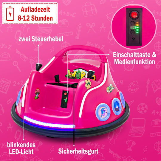 Kinder Auto Einsitzer mit Fernbedienung 12 Volt Rosa