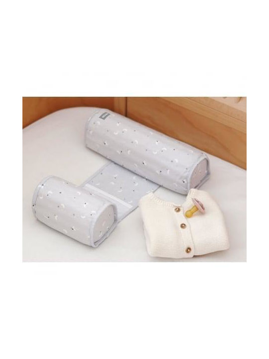 Beaba Baby Keilkissen Moon & Stars Gray 33x32cm