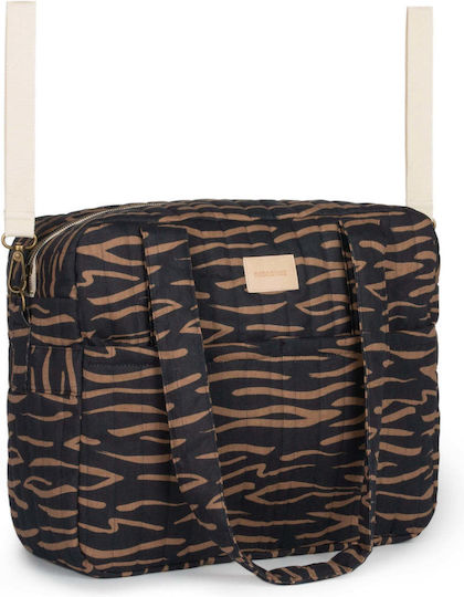 Nobodinoz Diaper Handbag NB Blue Waves 38x16x33cm