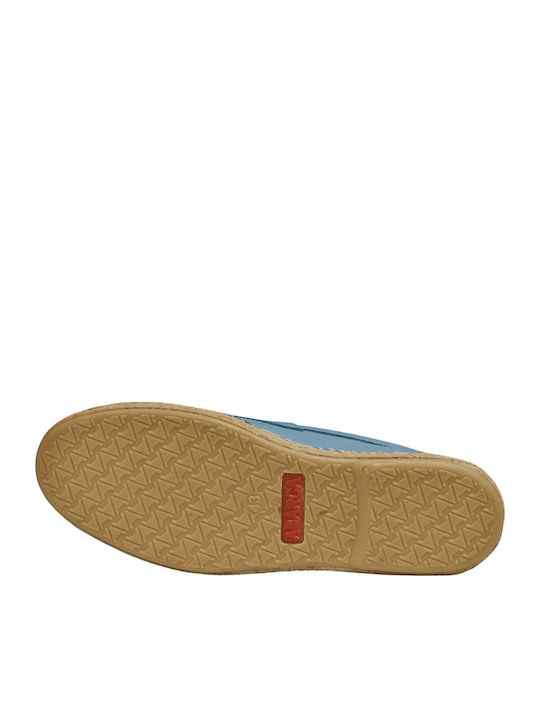 Suede Ανδρικά Μοκασίνια σε Μπλε Χρώμα