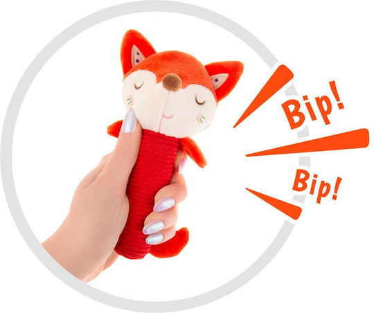 Akuku Rattle Fox for 0++ Months