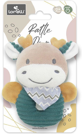 Lorelli Plush Rattle Deer Blue Natural