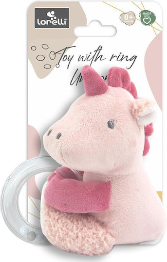 Κουδουνίστρα Λούτρινο Ζωάκι Pink Lorelli 10191370007