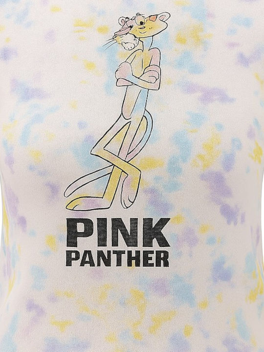 Kids' Shirt Short Sleeve Pink Purple Pink Panther