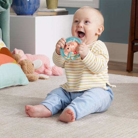 Fisher Price Κουδουνίστρα Ζωακια Sensimals για 3+ Μηνών