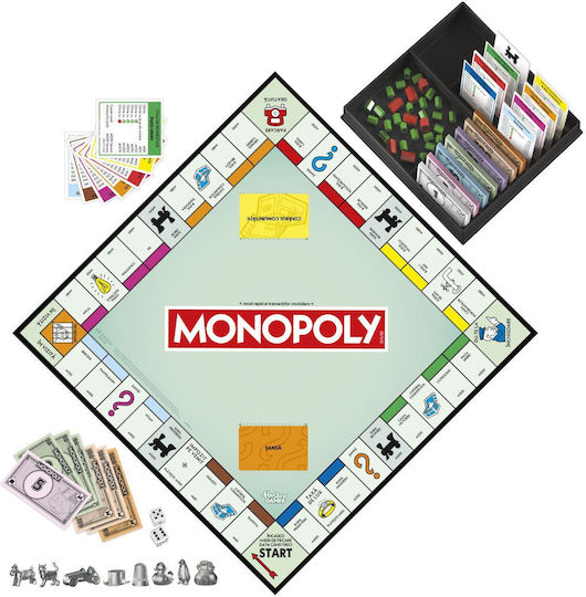 Joc de Societate Monopoly Classic pentru 2-6 Jucători 8+ Ani Hasbro