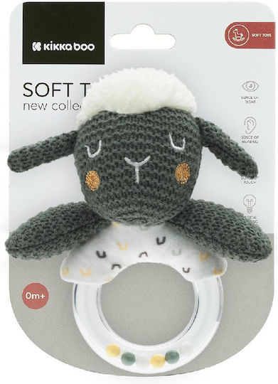 Kikka Boo Knitted Baby Rattle Sleepy Sheep For Newborns