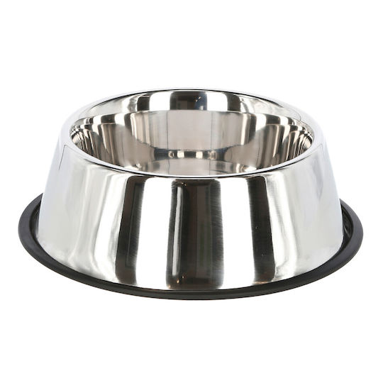 Pet Camelot Stainless Steel Bowl Food & Water for Dog & Cat 1lt in Silver Color