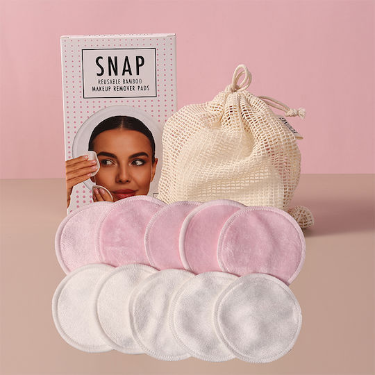 Sister Young Snap Reusable Cloths Αφαίρεσης Μακιγιάζ Προσώπου
