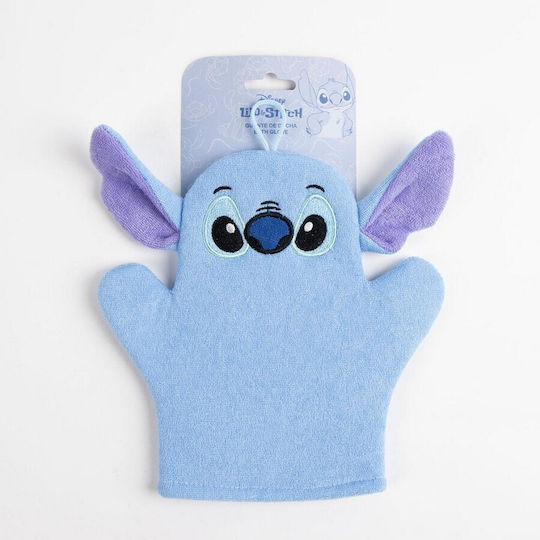 Cerda Бебешка Ръкавица За Баня Lilo Stitch Синя