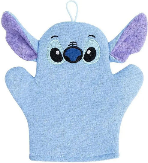 Cerda Бебешка Ръкавица За Баня Lilo Stitch Синя