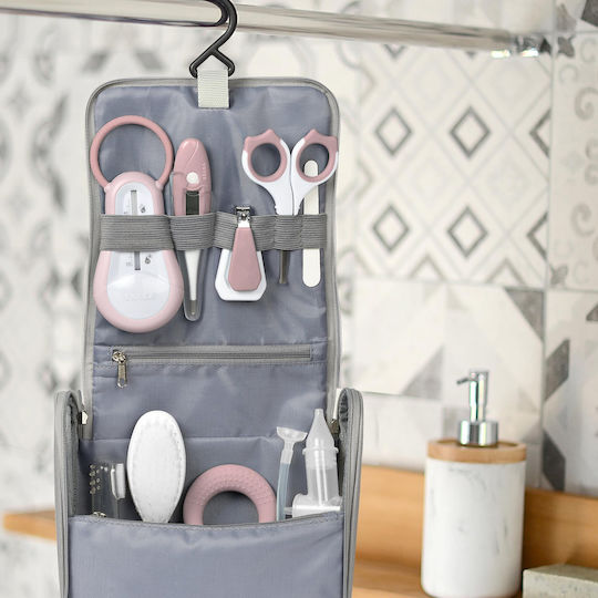 Beaba Baby Pflege-Set Old Pink 9 Stück