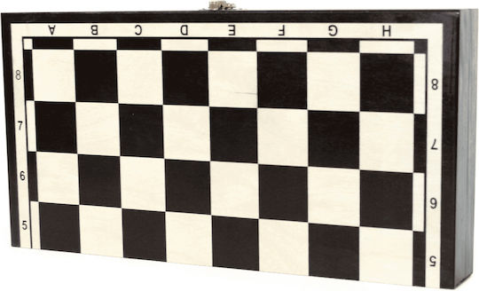 Τάβλι/Σκάκι από Ξύλο Βαλίτσα 35x35cm
