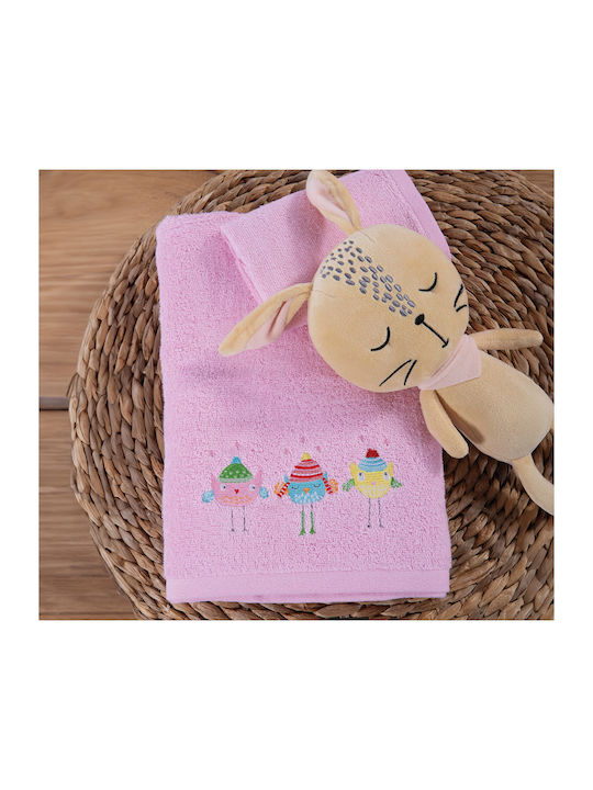 Nef-Nef Homeware Σετ Βρεφικές Πετσέτες 2τμχ Tweet So SweetLovely Sweet Lovely Βάρους 420gr/m²