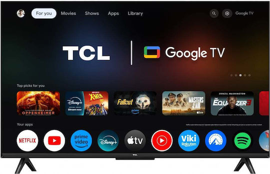 TCL Smart Television 43" 4K UHD LED P69K HDR (2025)