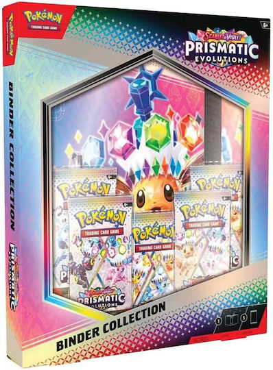 Pokemon Binder Collection Prismatische Entwicklungen Scharlachrot & Violett Booster-Pack (Englisch)