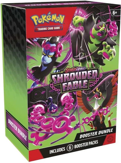 Pokemon Scarlet & Violet Booster Pack Shrouded Fable Bundle English Various Designs