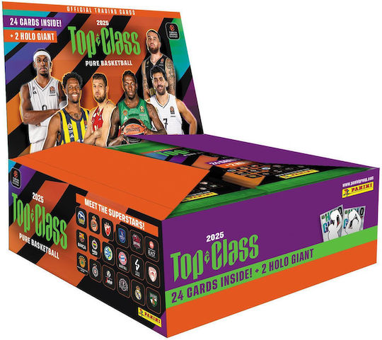 Panini Booster Pack Top Class 2025 Pure Euroleague Basketball (EN)