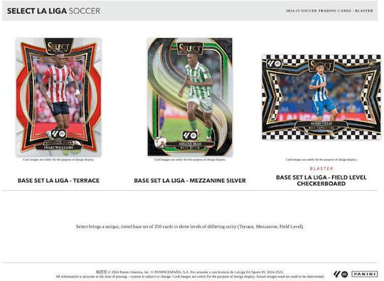 Panini 2024-25 Panini Select La Liga Soccer Blaster Box