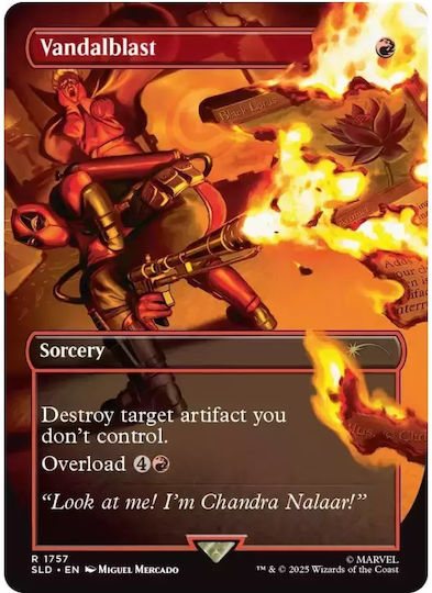Wizards of the Coast Secret Lair X Marvel's Deadpool (Nonfoil