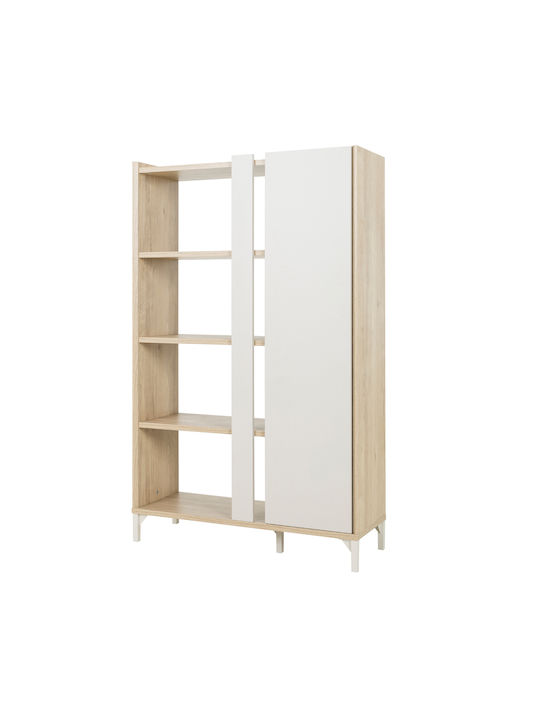 Bibliotecă pardoseală Lemn Bej 100x36x161cm