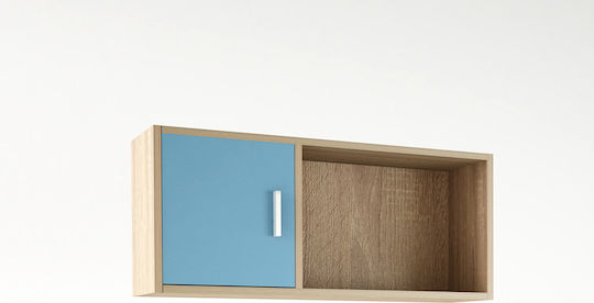 Silky Етажерка Стена Oak-Light Blue 100x30x43см Silky Етажерка Стена Oak-Light Blue 100x30x43см