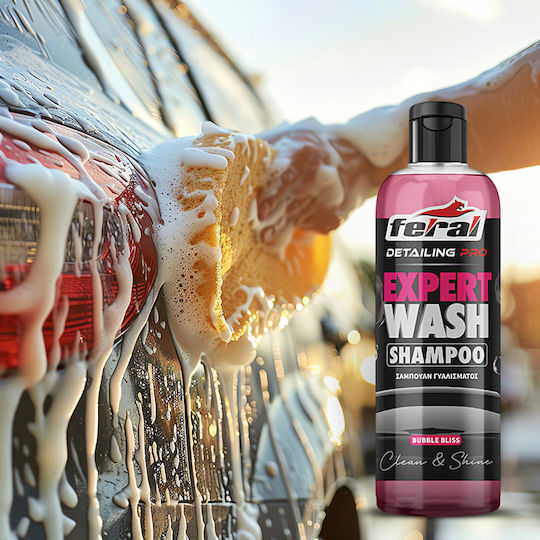 Feral Expert Wash Detailing Pro Autoshampoo With Wax und Aroma Kaugummi 750ml