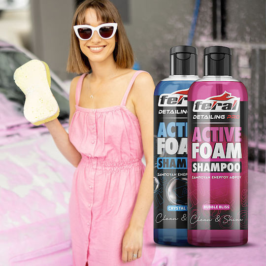 Feral Car Wash Shampoo with Scent Bubble Gum 500ml