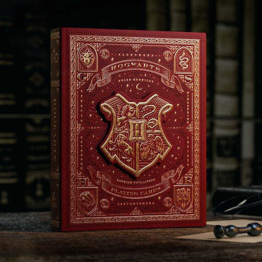 Theory11 Harry Potter Τράπουλα Harry Potter Πλαστική για Poker Κόκκινη Red (Gryffindor)