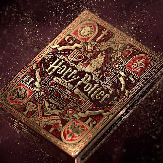 Theory11 Harry Potter Τράπουλα Harry Potter Πλαστική για Poker Κόκκινη Red (Gryffindor)