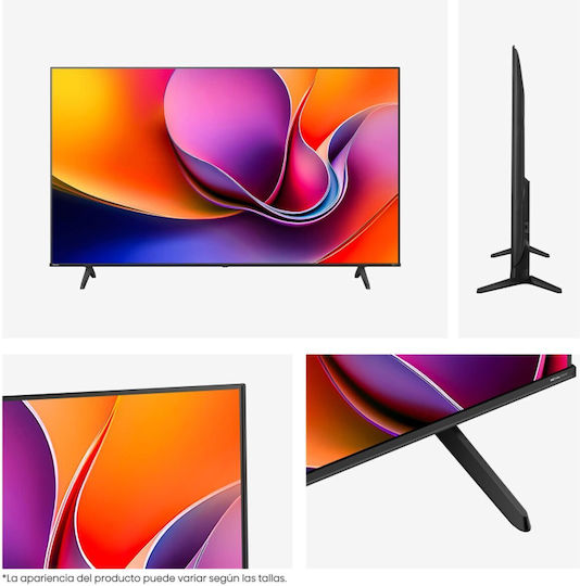 Hisense Smart Τηλεόραση 43" 4K UHD LED A6Q HDR (2025) 43A6Q