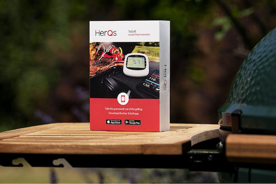 Logitech Herqs Easybbq Ασύρματο Ψηφιακό Θερμόμετρο BBQ